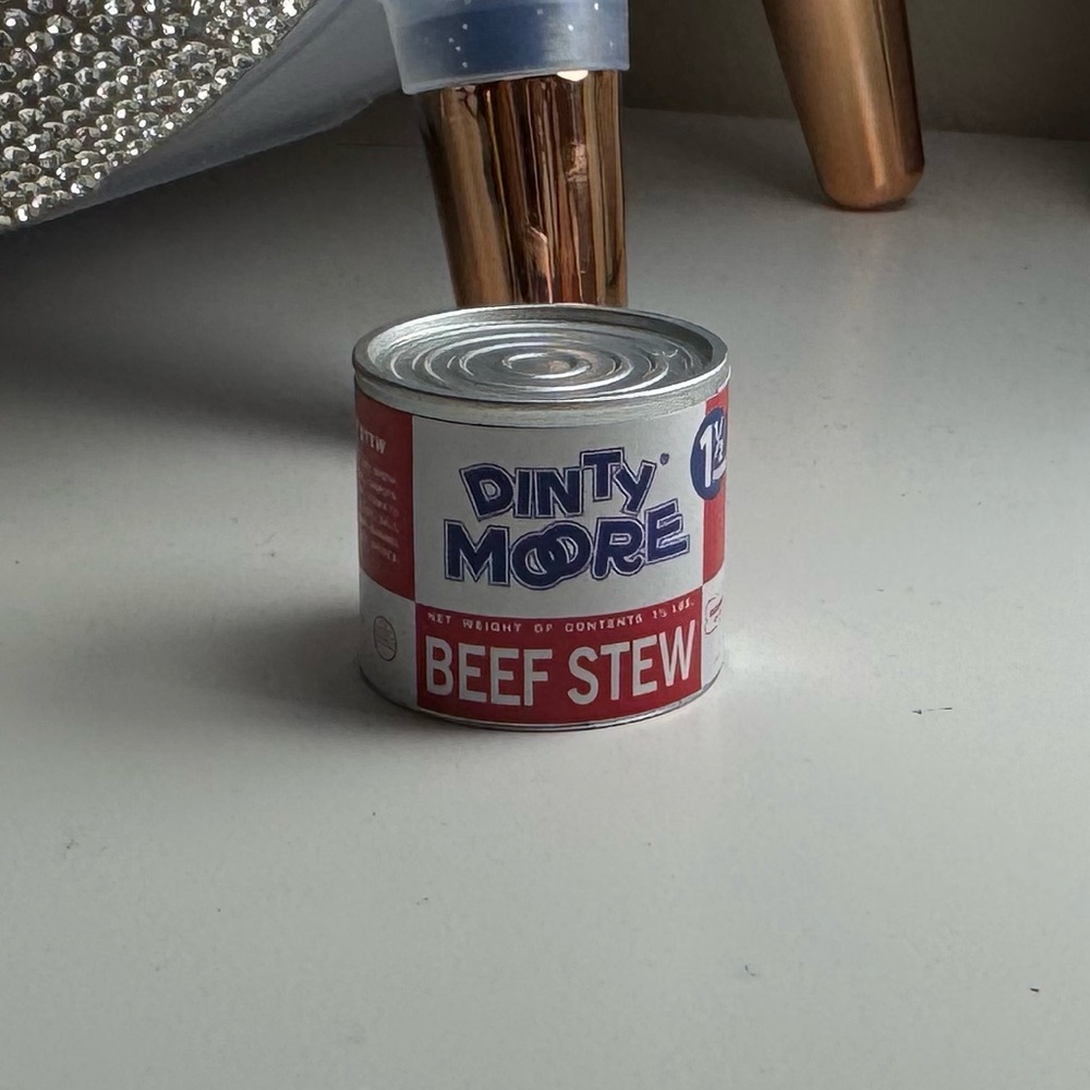Mini Brands Retro Rare Dinty Moore Beef Stew Can Miniature